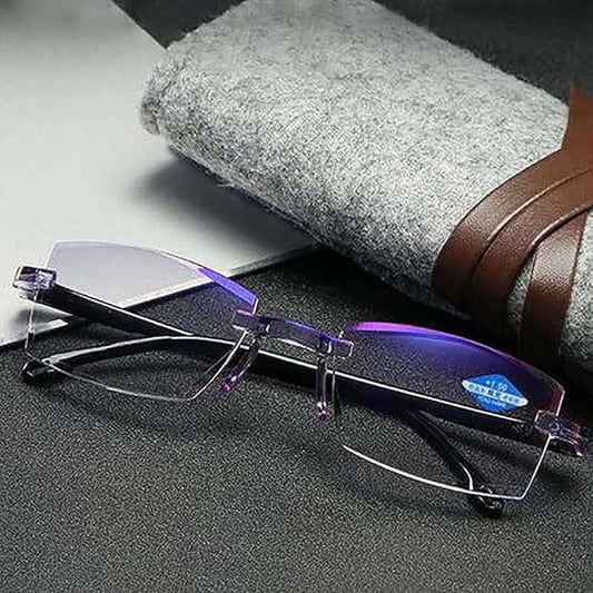 Gafas de lectura antirayos azules multifocales graduacion +1.50