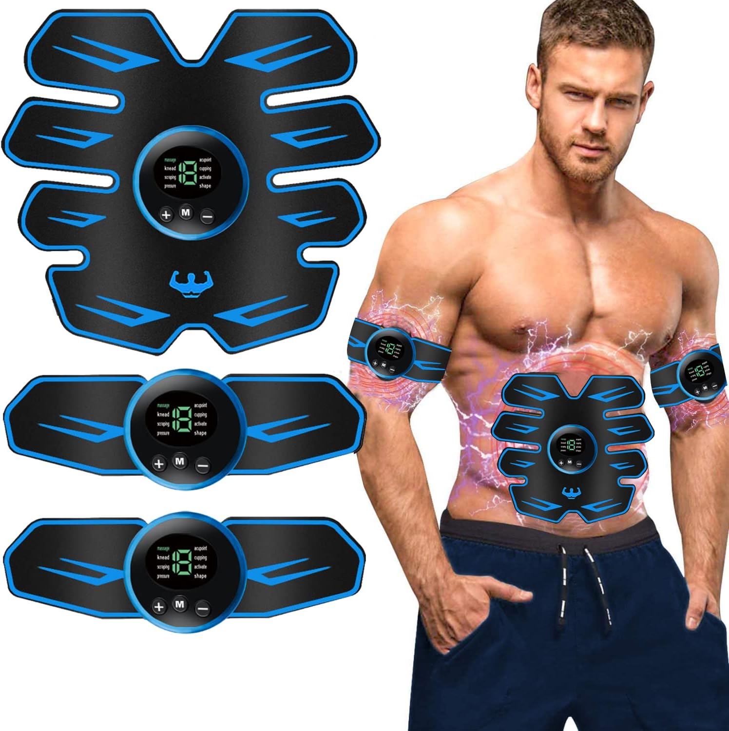 Estimulador muscular para entrenamiento de abdominales - additional image 4